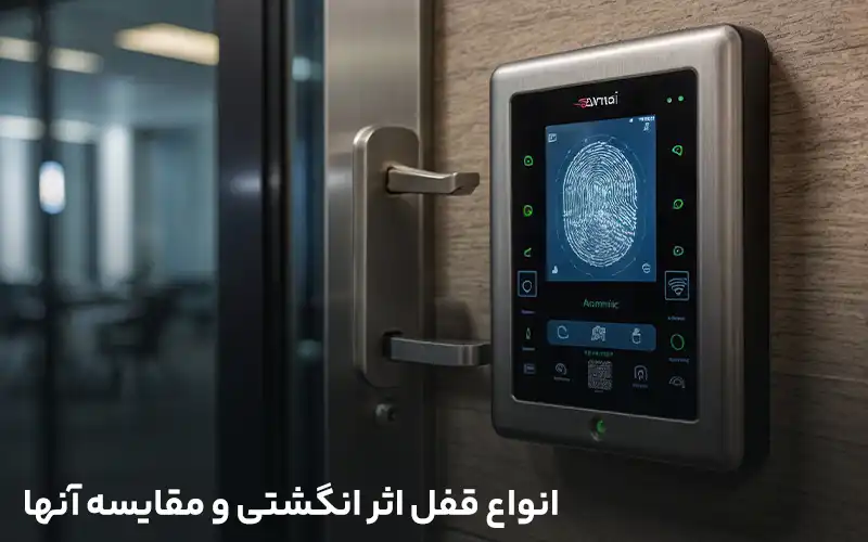 انواع قفل اثر انگشتی و مقایسه آنها